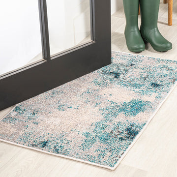 Contemporary Pop Modern Abstract Vintage Area Rug